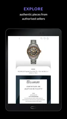 Tata CLiQ Luxury android App screenshot 1